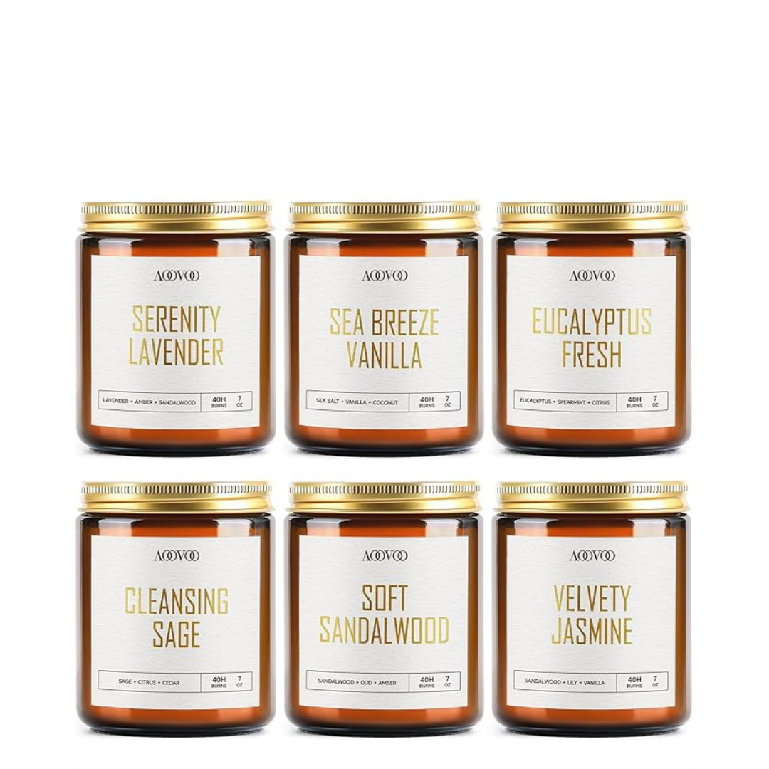 6PC Scented Candles